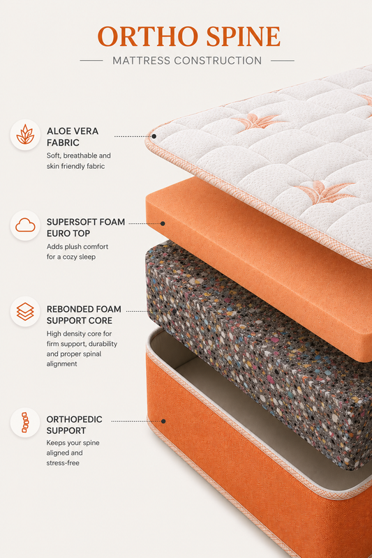 Sleep America Ortho Spine Mattress - view 2