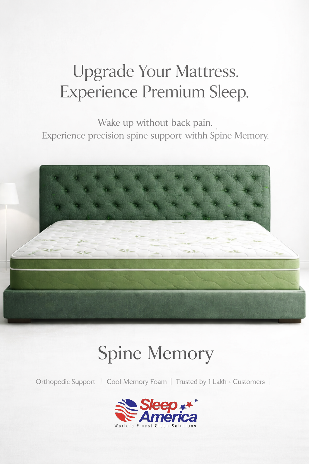 Sleep america Spine memory