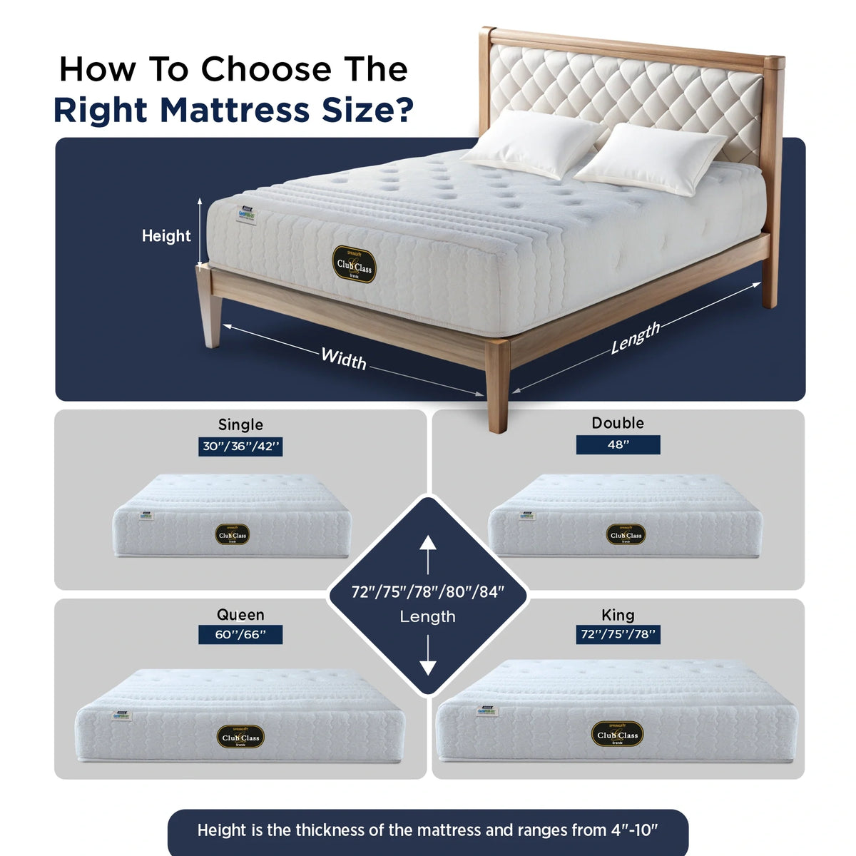 Springfit Club Class Grande Mattress - view 13