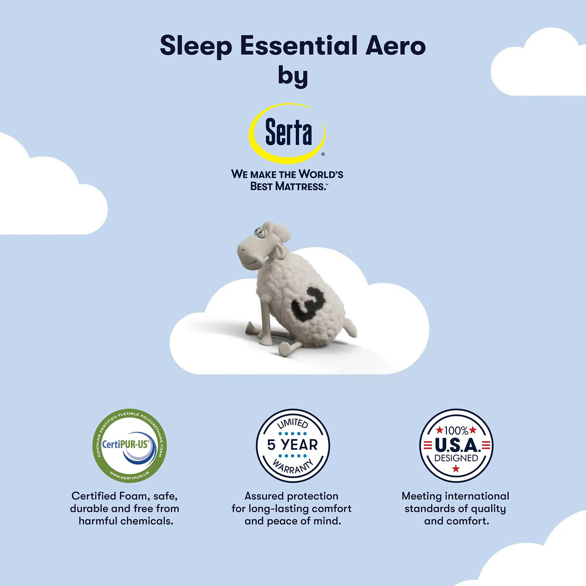 Serta Sleep Essential Aero Mattress - view 8
