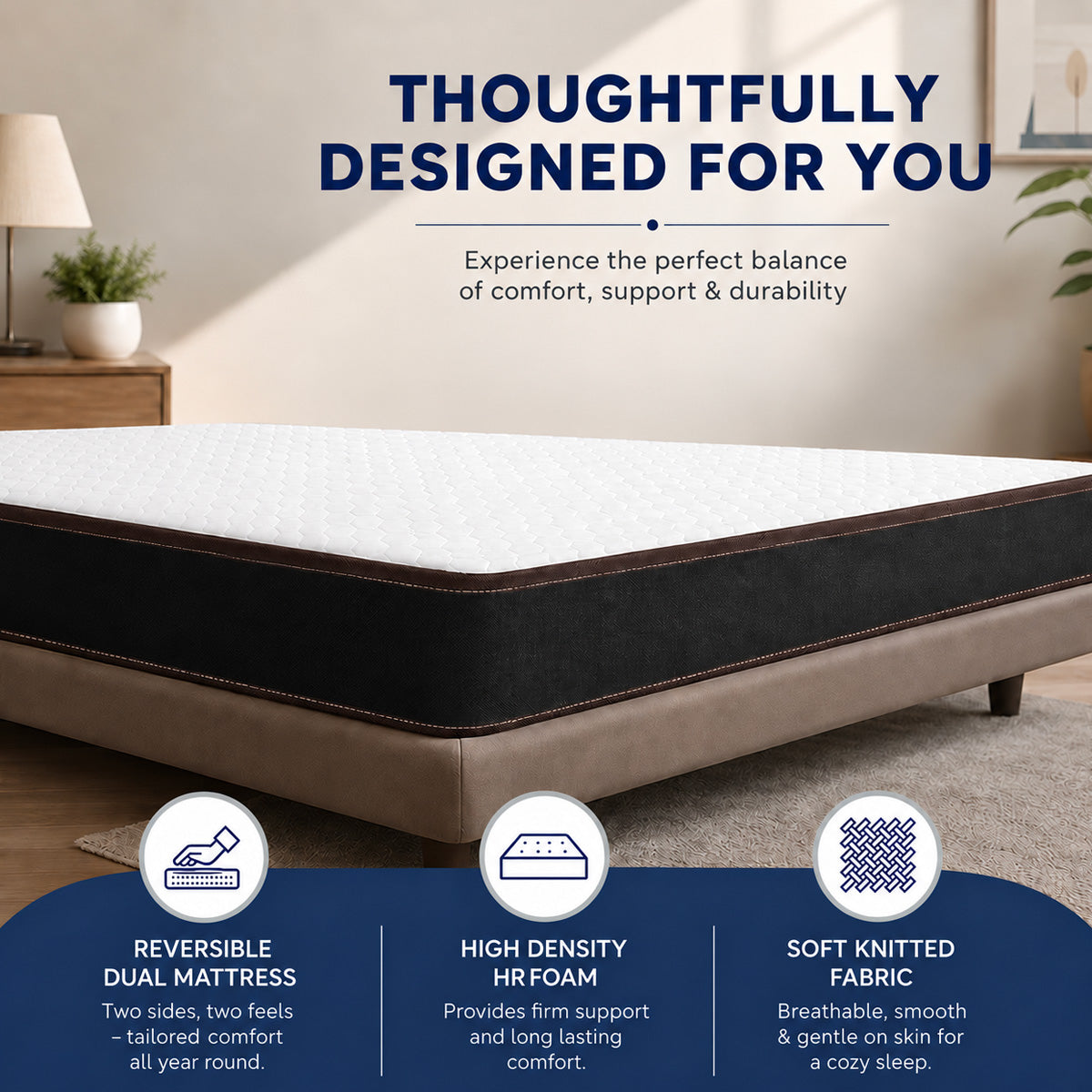 Nilkamal Sleep Lite Dual Comfort Mattress - view 8