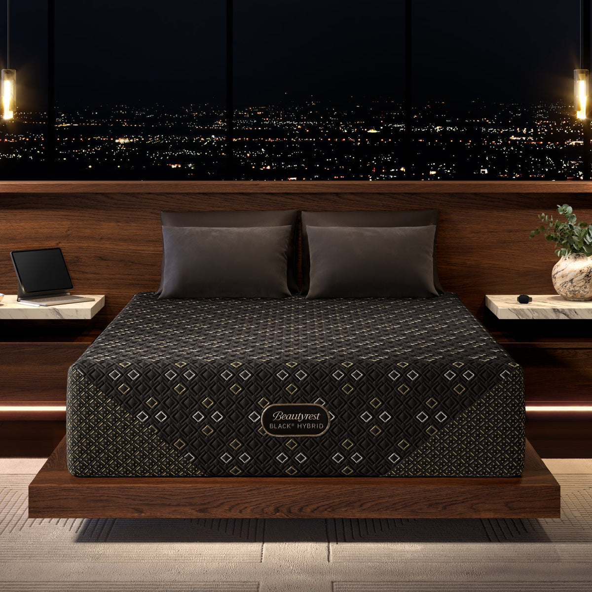 Simmons Beautyrest Black Hybrid Mattress - view 2