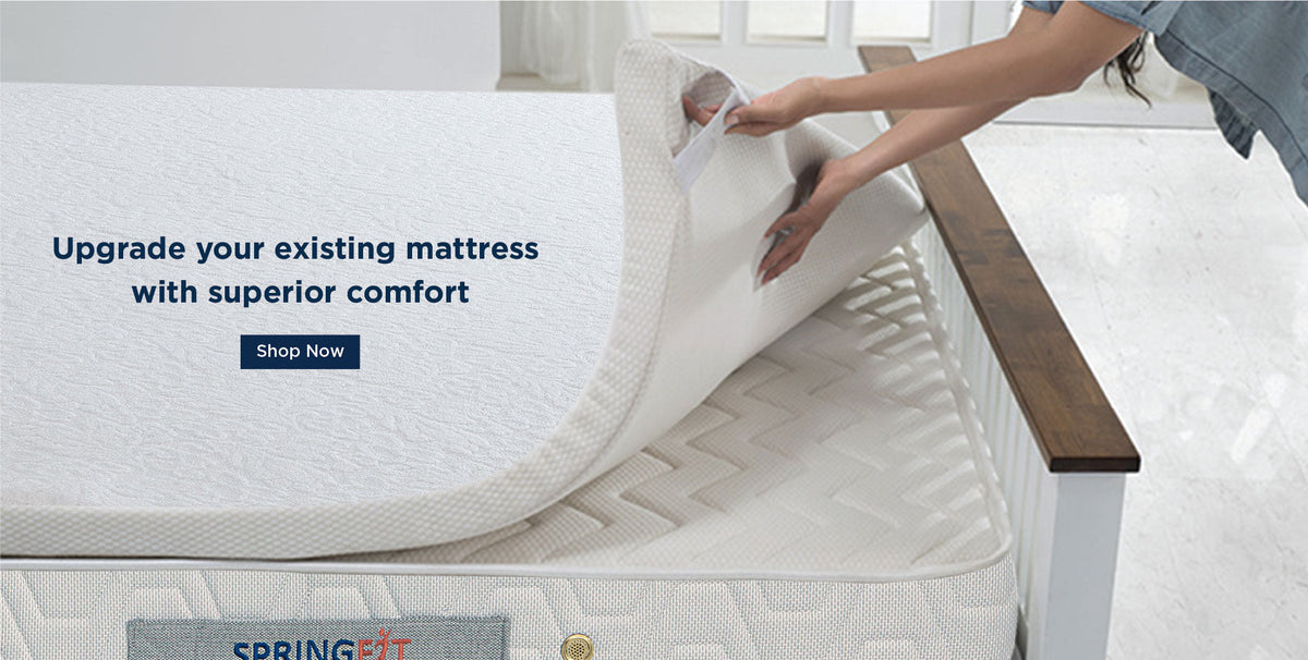Springfit Viscofill Memory Foam Mattress Topper