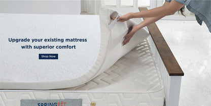 Springfit Viscofill Memory Foam Mattress Topper