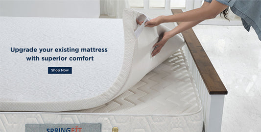 Springfit Viscofill Memory Foam Mattress Topper
