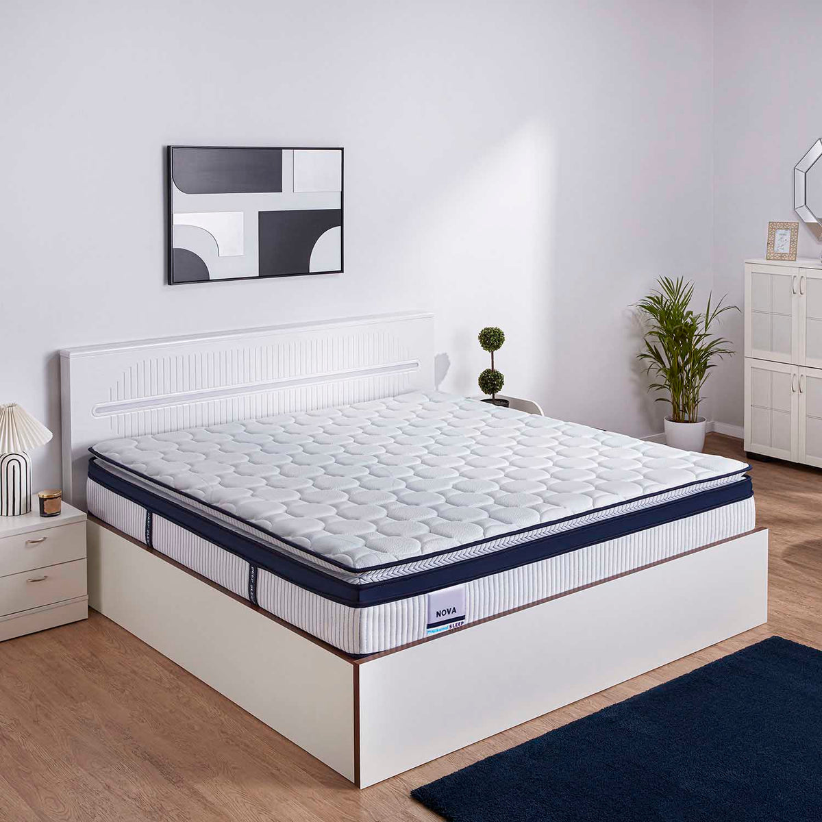Nilkamal Sleep Nova Box Top Bonnell Spring Mattress