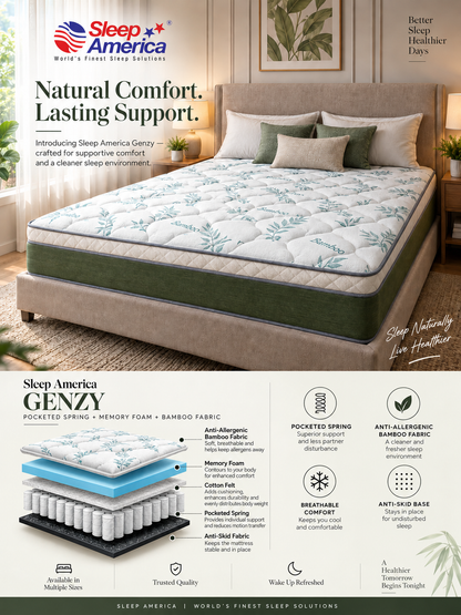 Sleep America Genzy Mattress - view 4