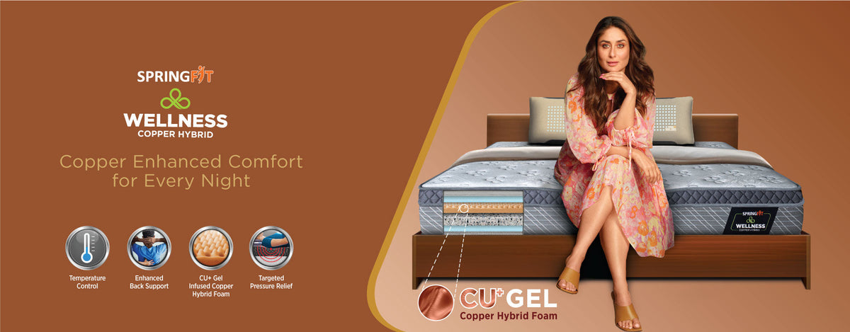 Springfit Wellness Hybrid Mattress