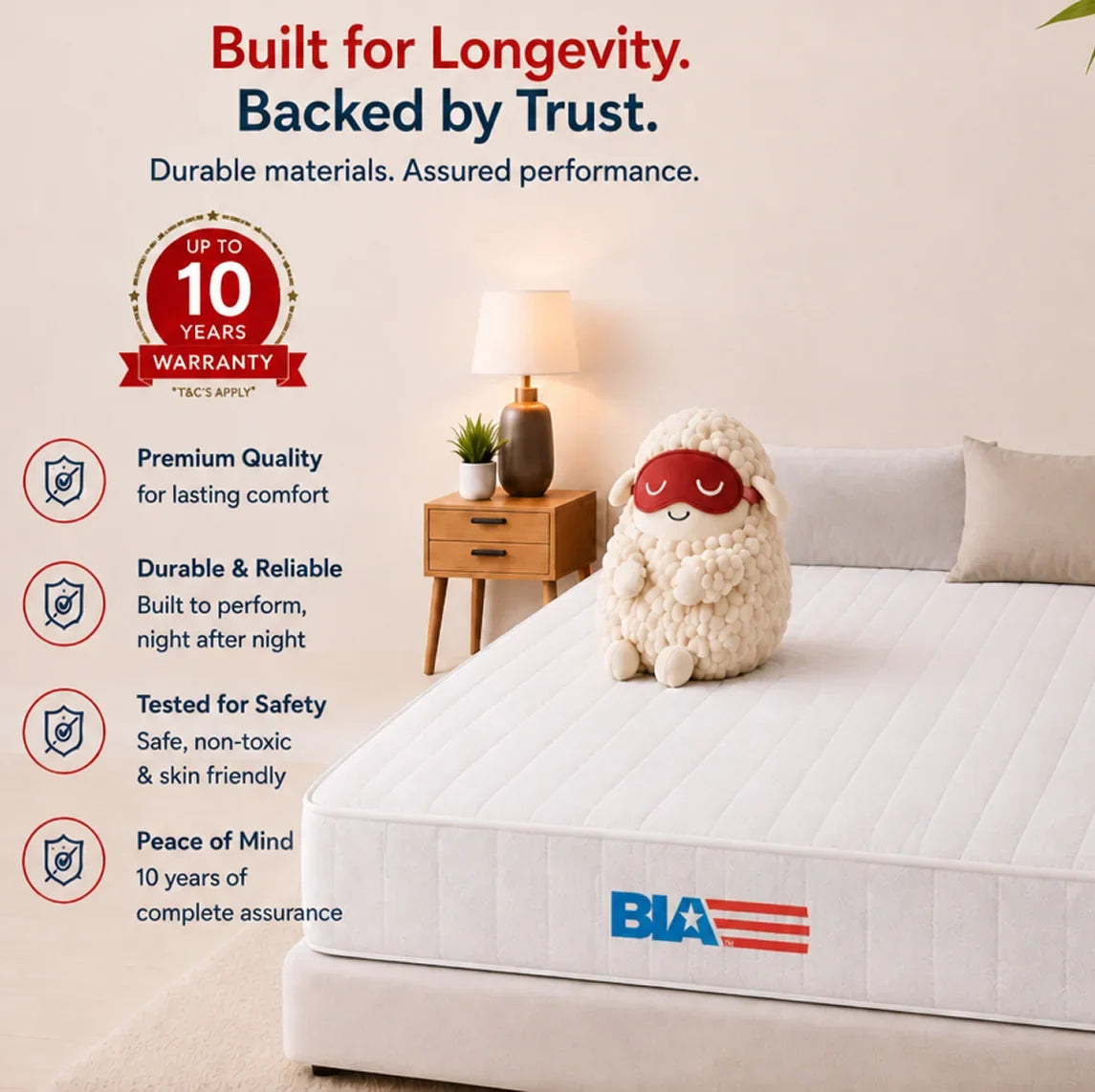 Repose Adams (BIA) Mattress - view 5
