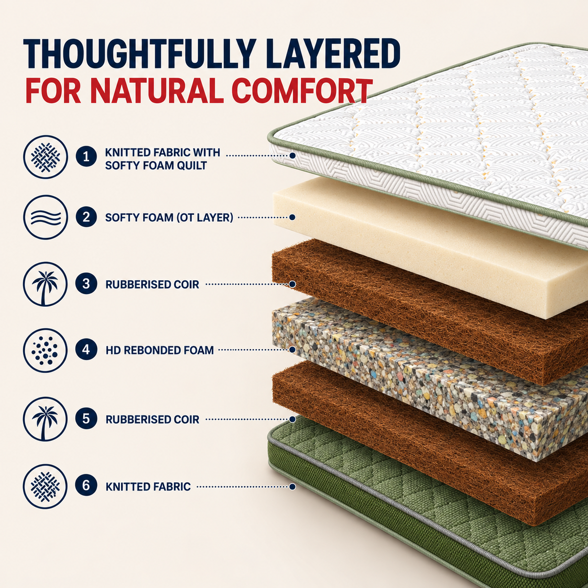 Repose Comfobond Omni-Top Mattress - view 3