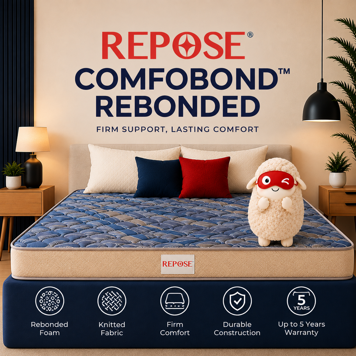 Repose Comfobond Rebonded Mattress