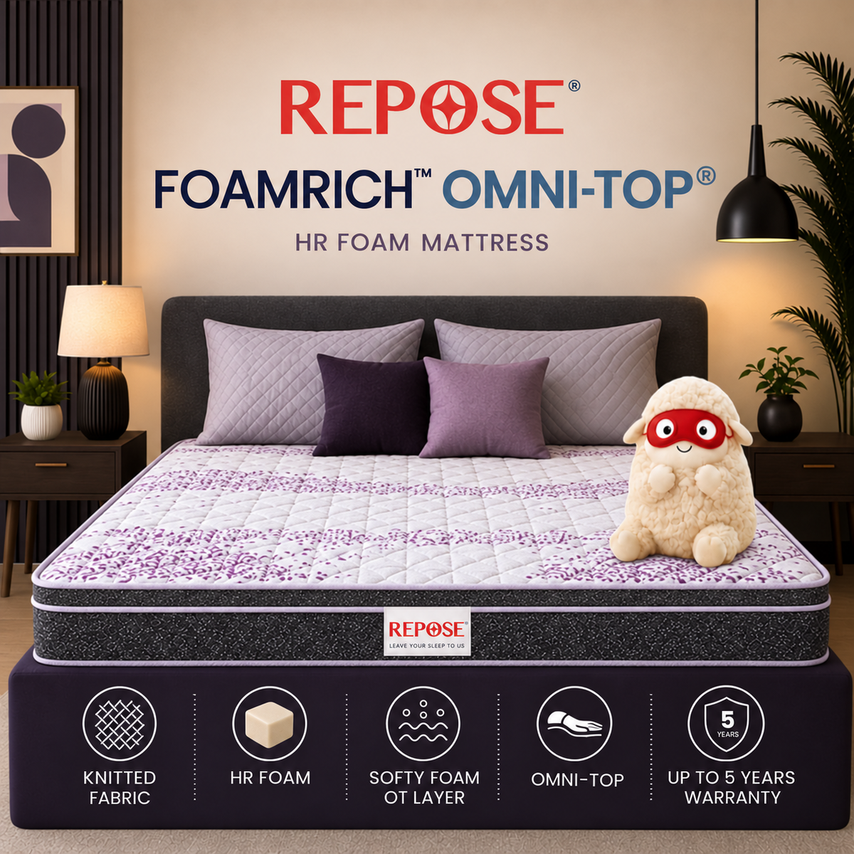 Repose Foamrich Omni-Top Mattress