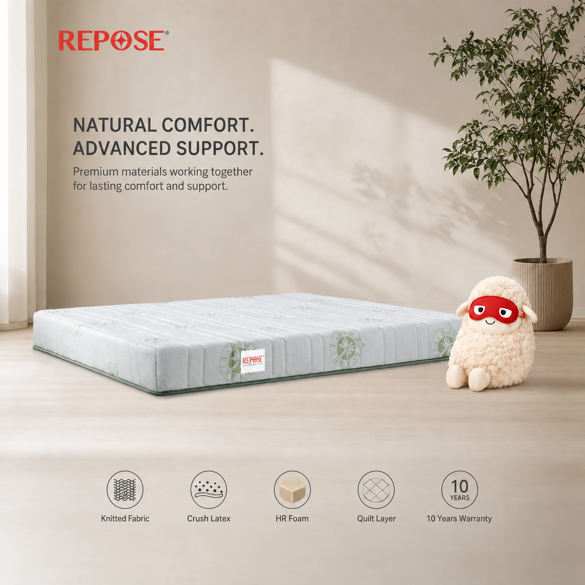 Repose Latexo Lite Mattress - view 6
