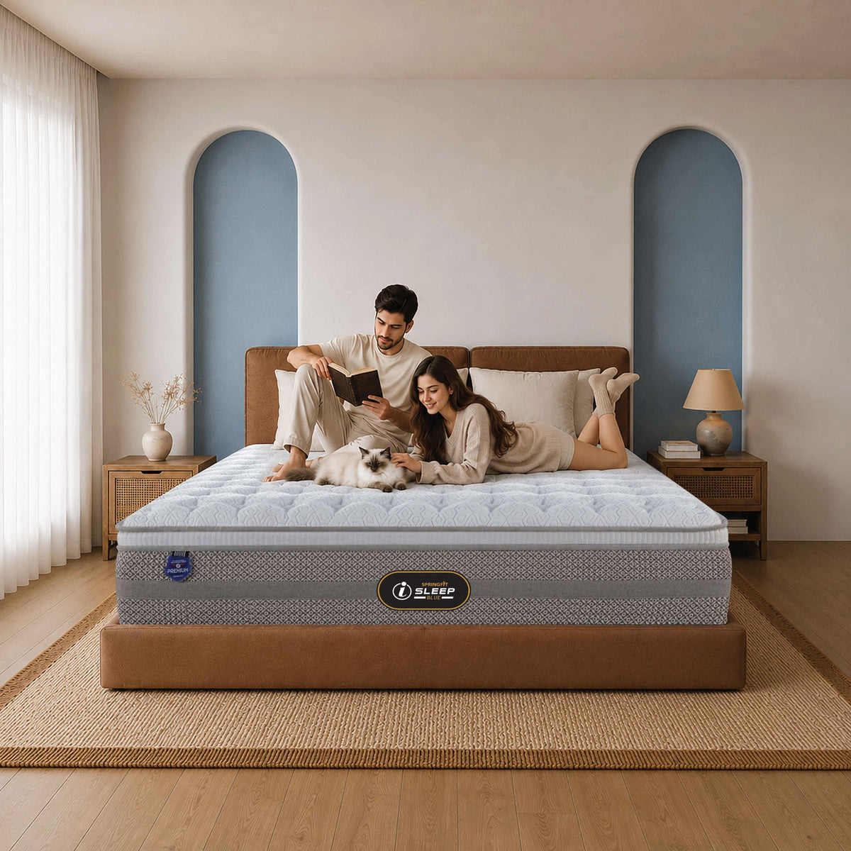 Springfit i-Sleep Blue Orthopedic Spring Mattress - view 8