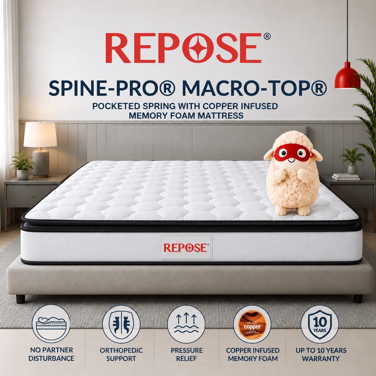Repose Spine-Pro Macro-Top Mattress