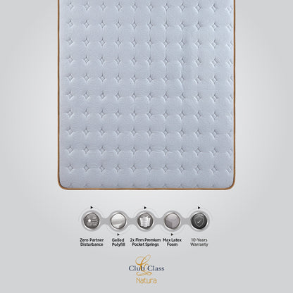 Springfit Club Class Natura Pocket Spring Mattress - view 12