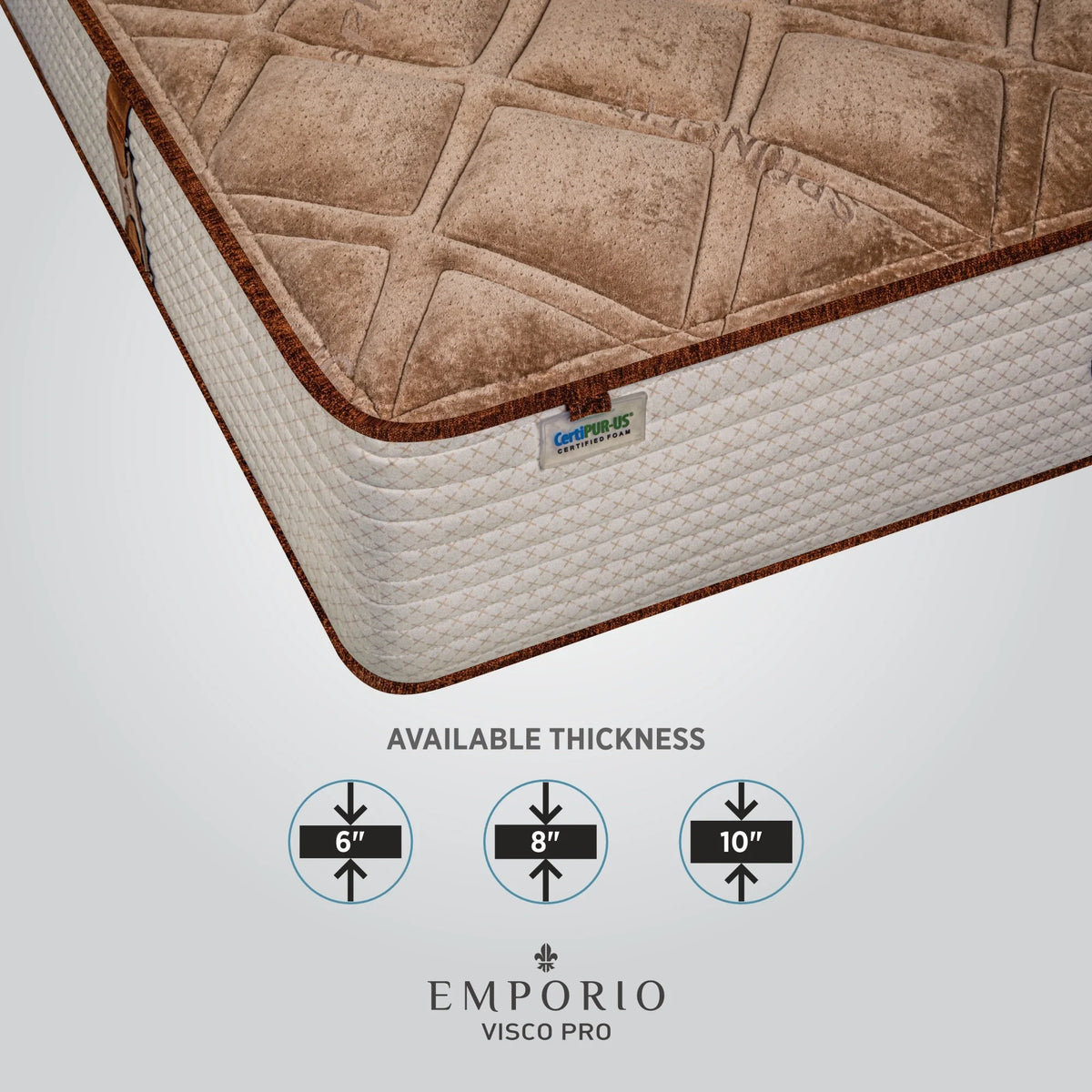 Springfit Emporio Visco Pro Mattress - view 6