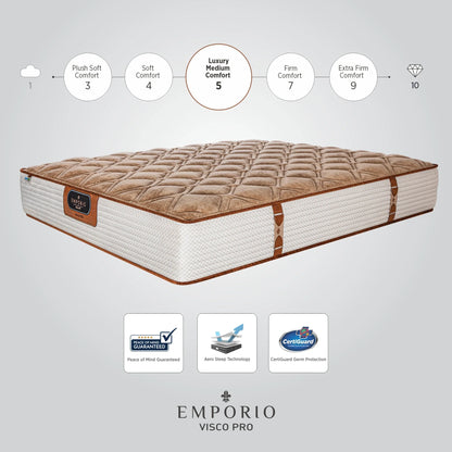 Springfit Emporio Visco Pro Mattress - view 5