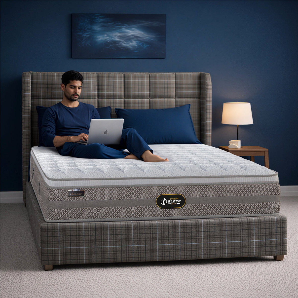 Springfit i-Sleep Blue Orthopedic Spring Mattress - view 2