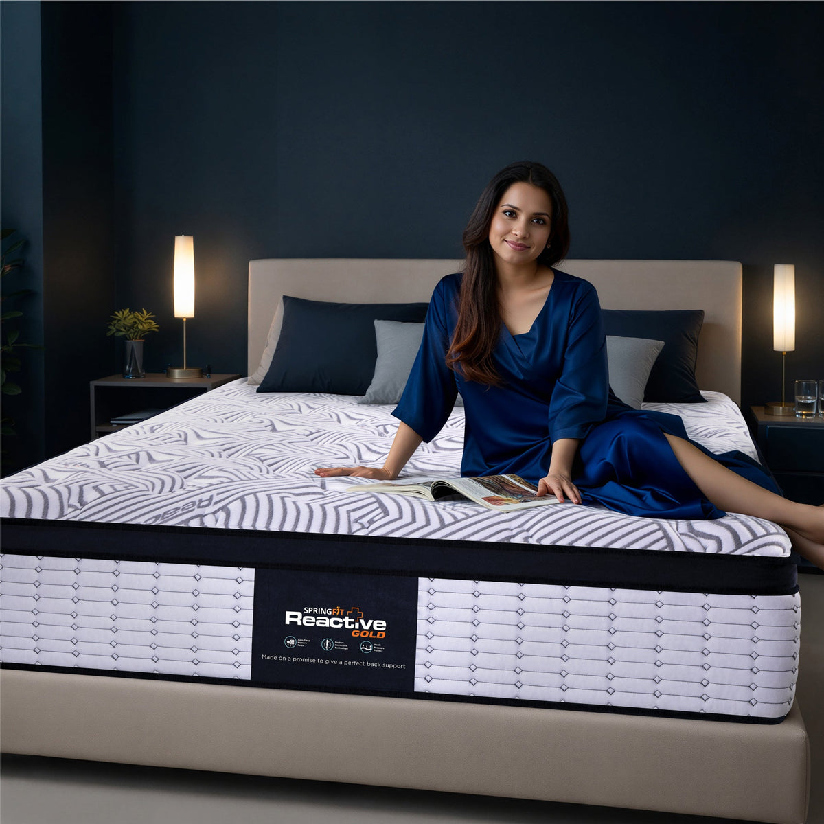 Springfit Reactive Gold Mattress - view 6