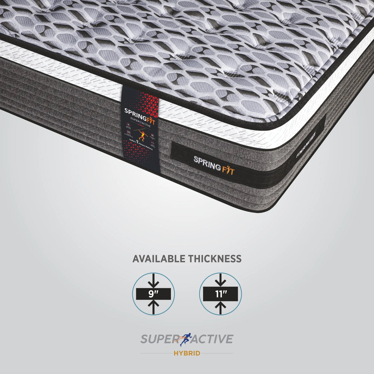 Springfit Super Active Hybrid Mattress - view 6