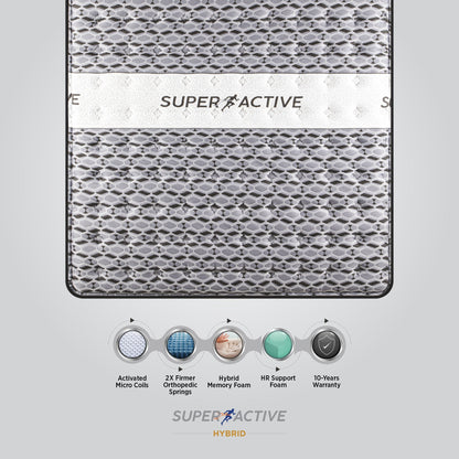Springfit Super Active Hybrid Mattress - view 7
