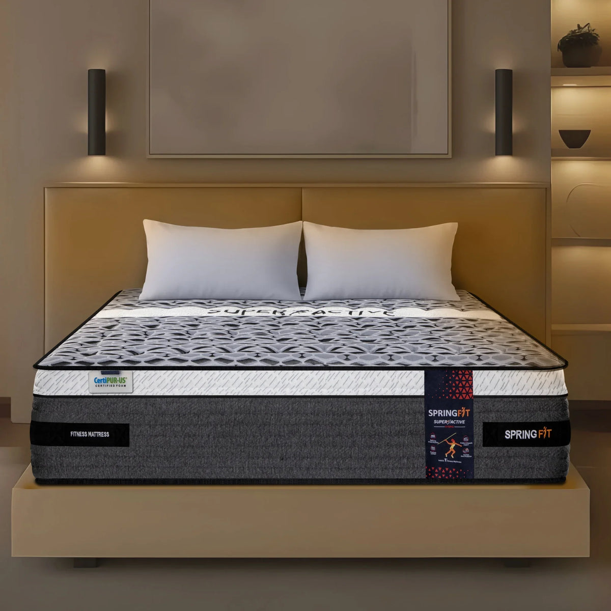 Springfit Super Active Hybrid Mattress - view 2
